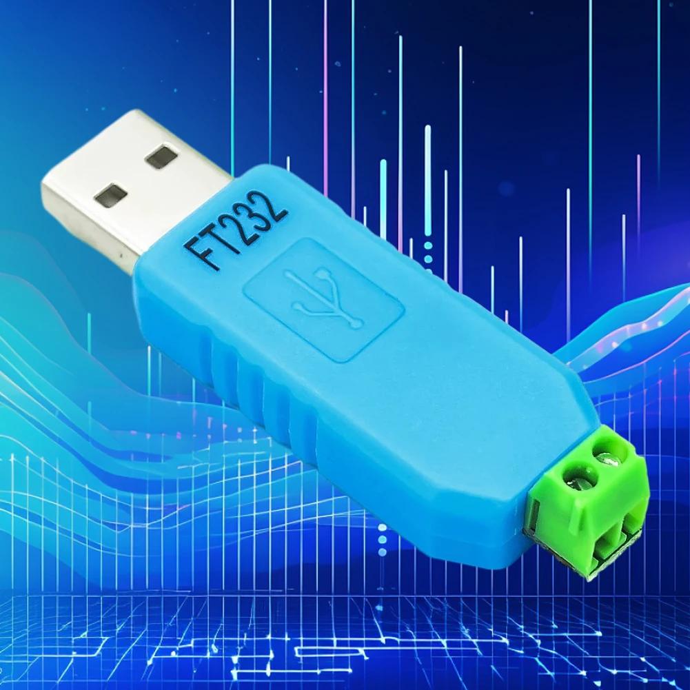 USB To RS485 Converter CH340/PL2303/FT232 Chip USB To RS485 Serial Converter Support Win7 Win10 XP Vista Linux Mac OS WinCE5.0