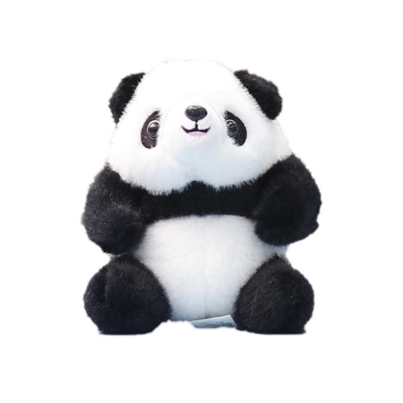 Panda Plush Toy Cute Doll For Girls Gift Bag Decoration Soft Stuffed Animal