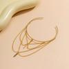 Open Cuff Arm Cuff Jewelry Alloy Material Arm Bands Jewelry for Women and Girls