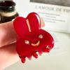 Stylish Motif Rabbit Hair Clips In Multiple Colors For Fashionable Womens Hairstyles