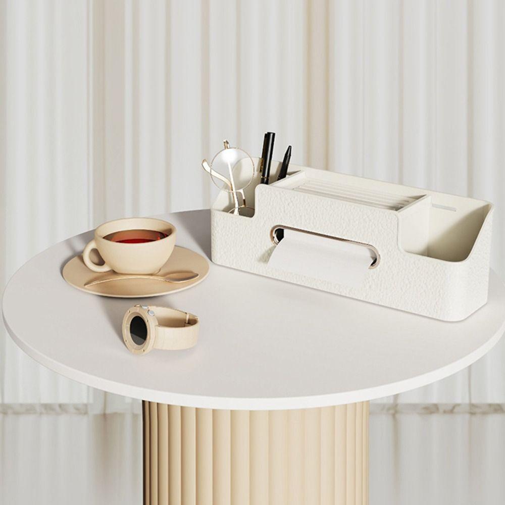 Multifunctional Backseat Cup Holder with Hook Car Back Seat Tissue Box  Automotive Interior