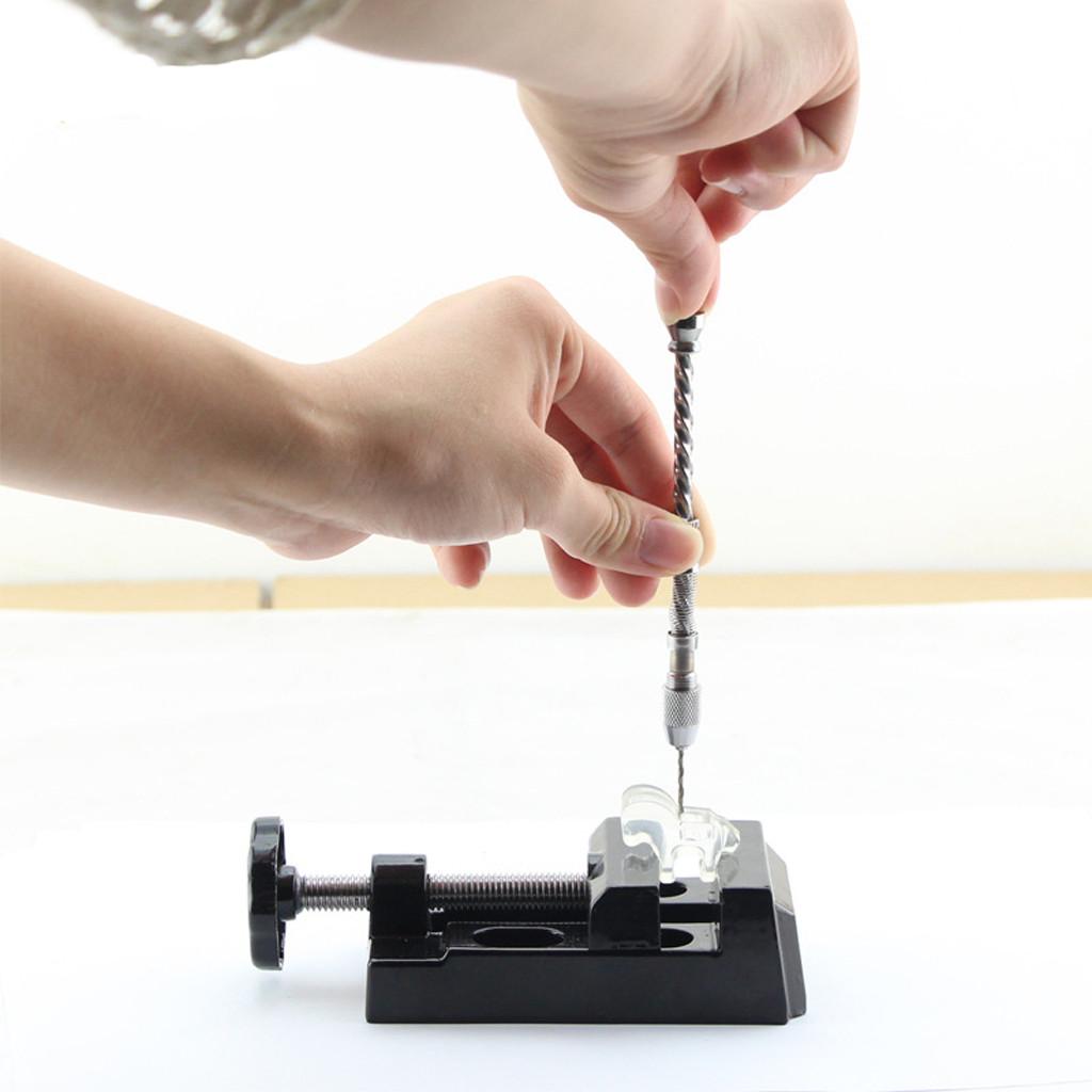 Nová 21 ks sada mini mikro vrtáků & hliníční ruční vrtačka & pouzdro pro hobby