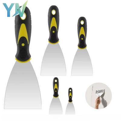 Edelstahl Schaber Messer Set Flexible Spachtelmesser für Malerei Wandreparatur und Oberflächenvorbereitung Professionelles Werkzeug