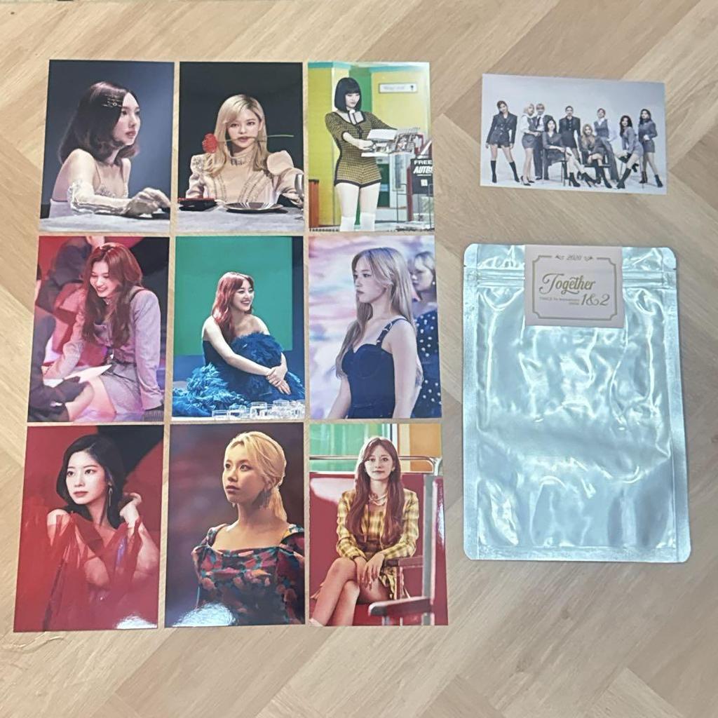[USED] Twice Together 1&2 Korean Goods Photo