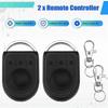 Garage Door Remote Control for Somfy Keygo Keytis 2 NS RTS Keytis 4 N 433MHz Rolling Code Programming Operation