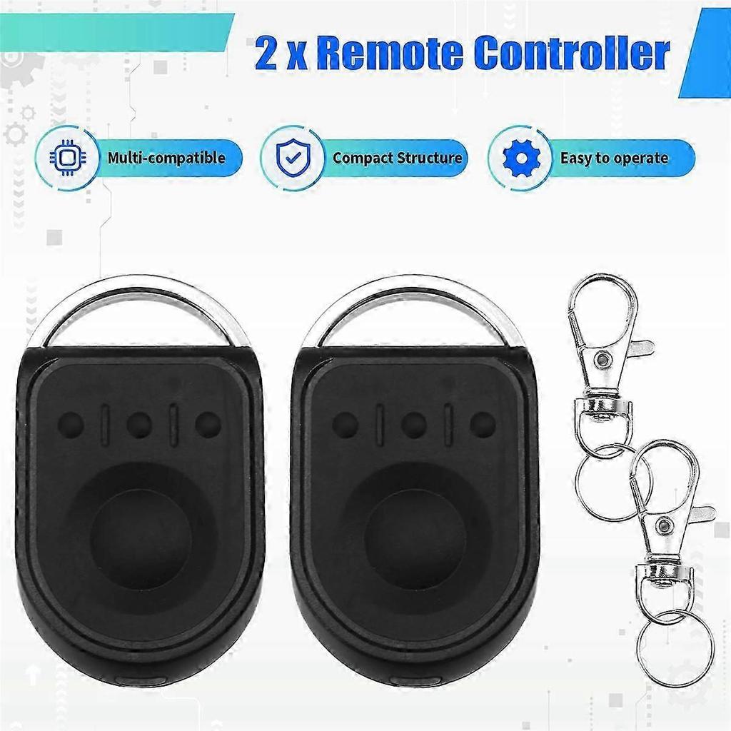 Garage Door Remote Control for Somfy Keygo Keytis 2 NS RTS Keytis 4 N 433MHz Rolling Code Programming Operation