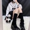 40/5070cm Length Knitted Leg Warmers Knitted Wool Leg Warmers Vintage Crochet Socks  Autumn Winter