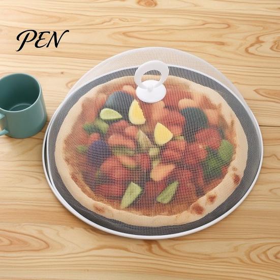 Collapsible Food Guard for Camping Mesh Cover with Handle, Durable Stainless Steel Protector, Lightweight Covers Handles Tent Dishes And Fruit