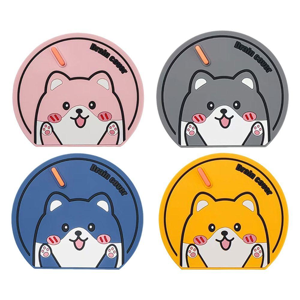 Cartoon Deodorant Cover Anti-insect Floor Drain Pad  for Bathroom&Kitchen