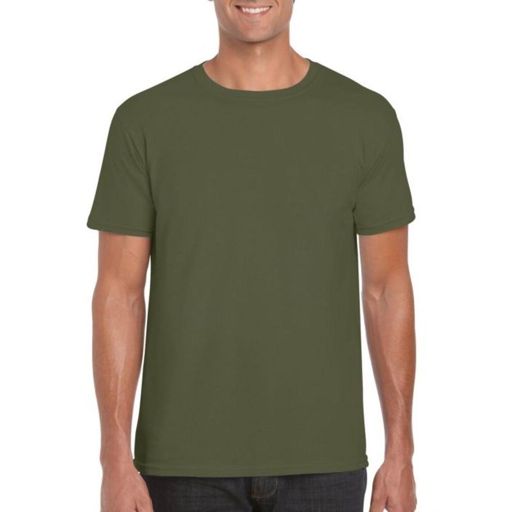 Gildan Mens Soft Style Ringspun T Shirt