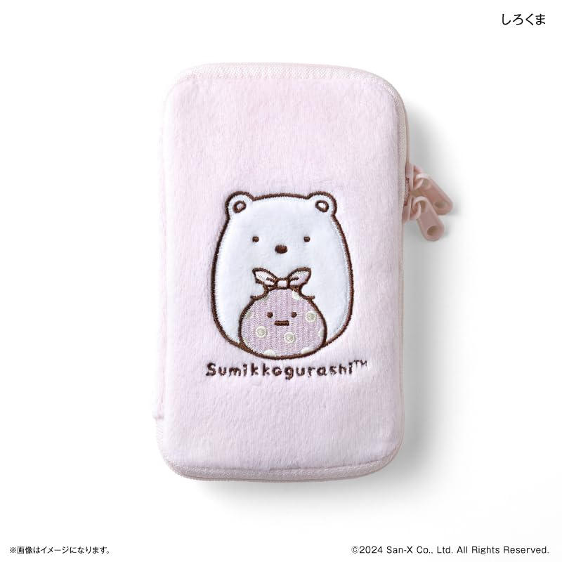 Sumikko Gurashi Charm Acrylic Stand Pouch Polar Bear -