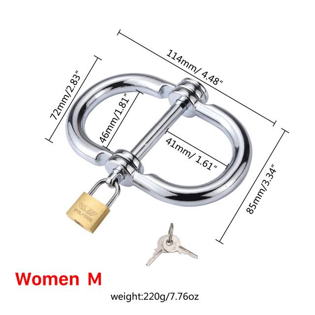 Audlt Games Restraints BDSM Metal Handcuffs with Keys Sex Toys for Couples Ankle Cuff Bondage Bracelet Erotic Cosplay Sexshop