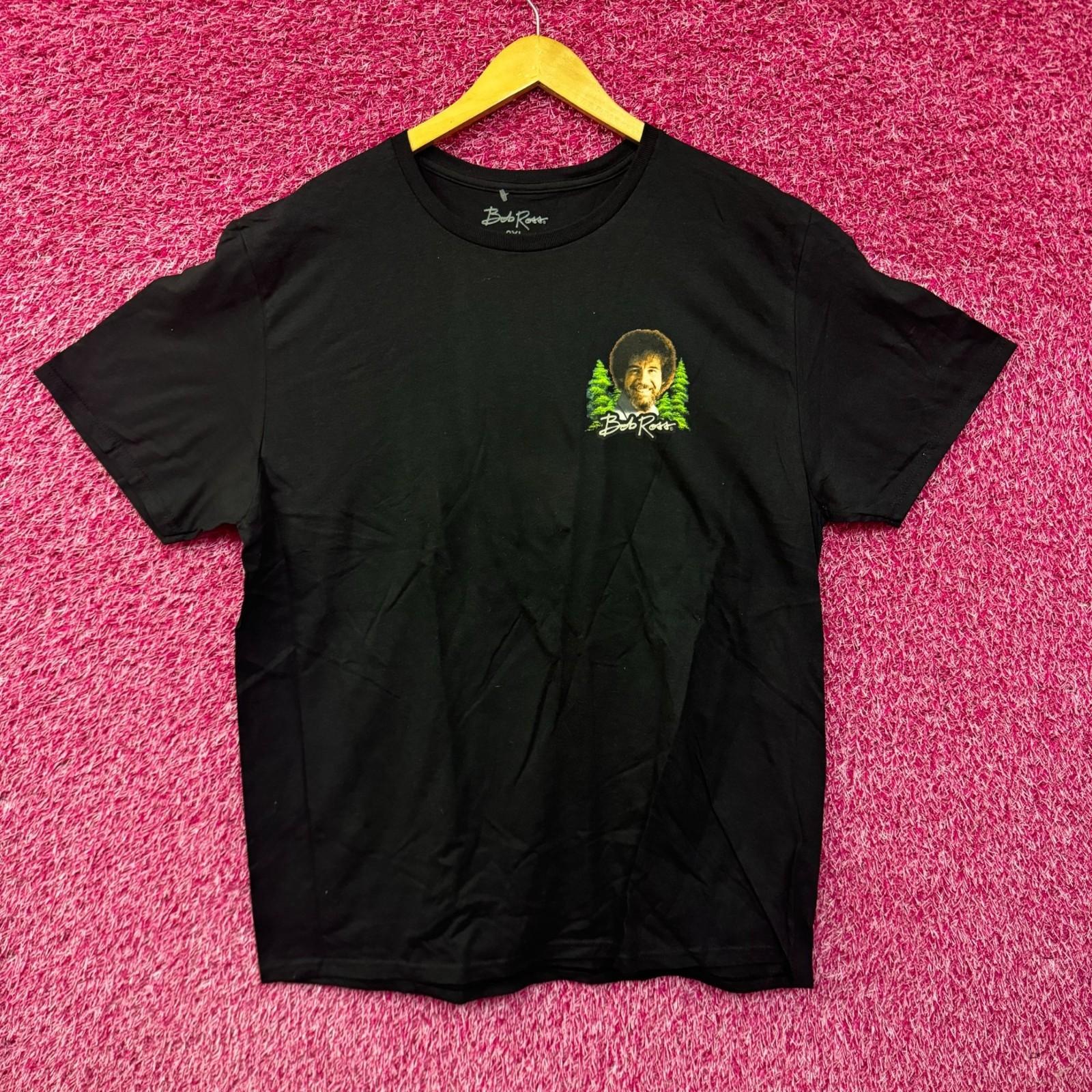 Happy Little Trees Painting T-shirt did 2XL S