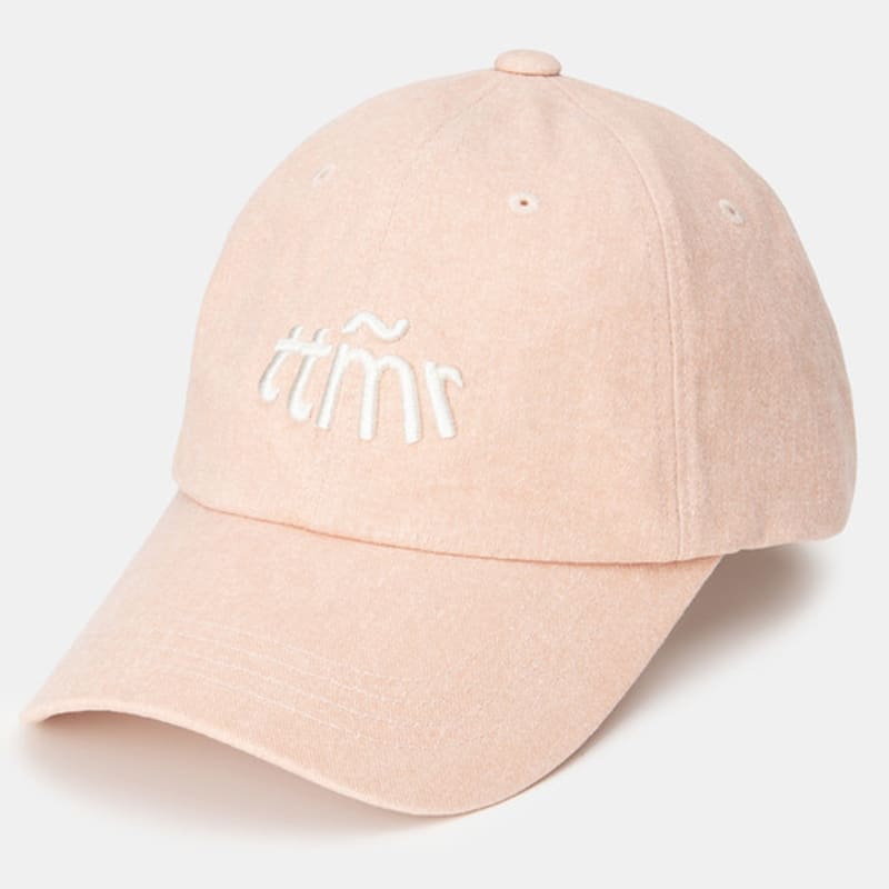 Tomtomorrow Ttmr Clam Logo Ball Cap [light Coral]