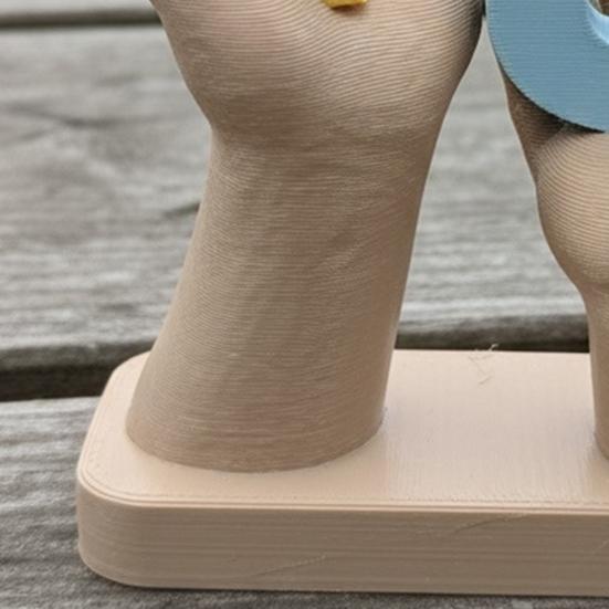 67 Meme Figurita de Mano Impresa en 3D Sosteniendo Número Escultura de Mano Doble Estatua Llaveros Baratijas Soporte para Joyas Decoración de Escritorio Adorno