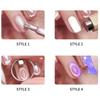 New Circular Cat Eye Nail Art Black Hole Magnet Strong Nail Art Gel Polish Guide Tool DIY Magnetic Nail Helper Manicure Design