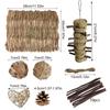 Innocuity Animal Chew Toy Suit Small Animal Playing Toy Pet Teeth Grinding Toy for Hamsters and Birds