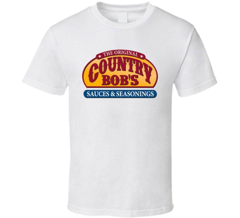 Country Bob's Steak Sauce Logo Foodie Gift Cool T Shirt