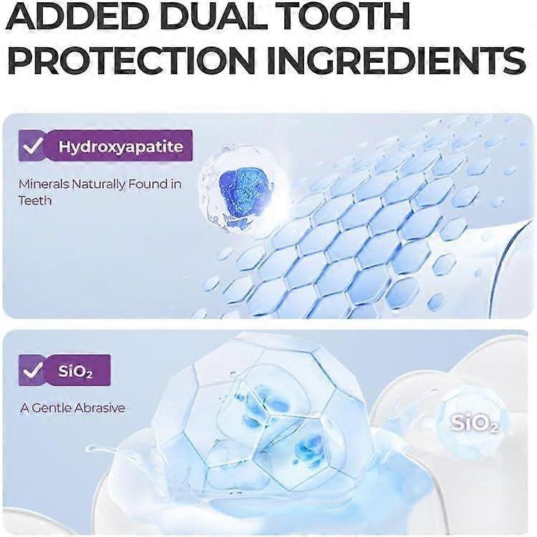 Tooth Refresh Toothpaste, Fresh Breath Whitening Toothpaste, Natural Oral Care & Enamel Repair, Helps Remove Coffee, Tea & Wine Stains, Fresh Minty Fl