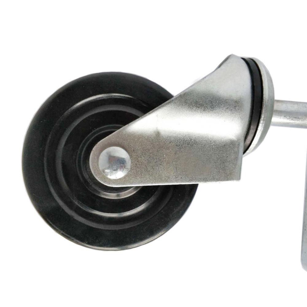 Heavy-duty Spring Loaded Caster 4 Inch Spring Damping Wheel Door Roller Door Gate Wheel  Household