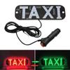1Pc TAXI LED Signal Beacon Taxi Panel Car Light Signal Light Windscreen Red Green Light Cab Indicator Inside Taxi Light Bulbs 7