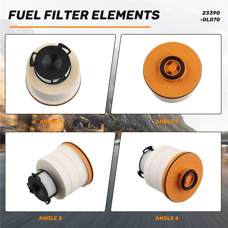 

Fuel Filter 23390-0L070 For TOYOTA HILUX REVO M70M80 2015 2016 23390 0L070 Fuel Filter Elements