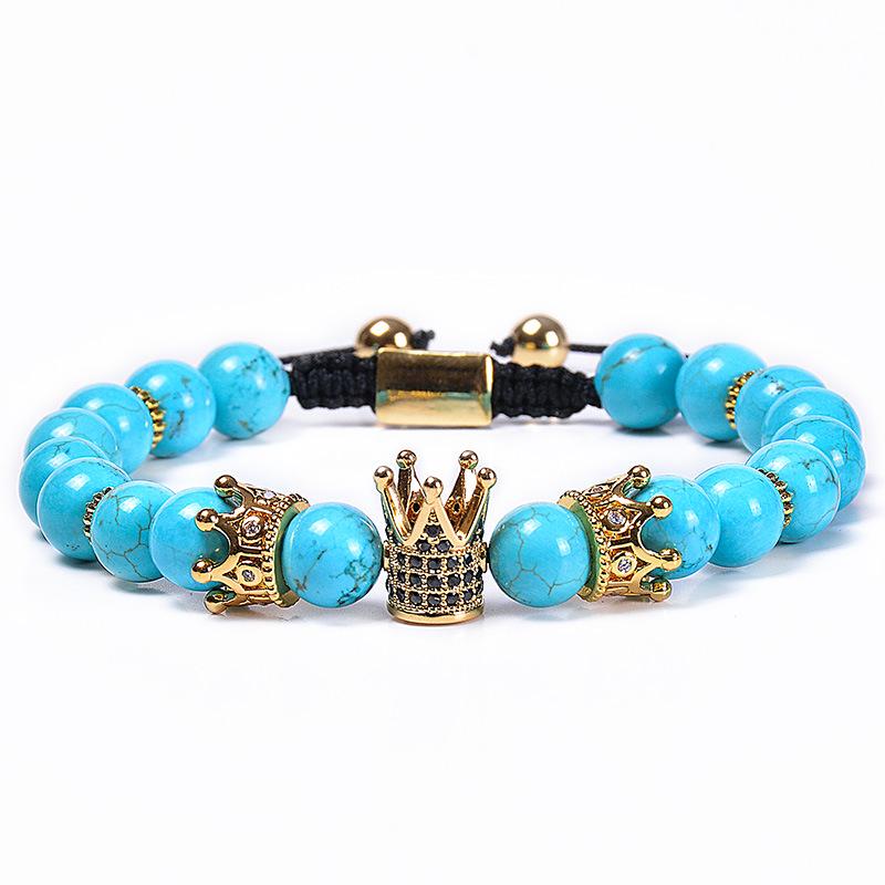 

JYL TS Bracelet Morse Code Soul Sister Beaded Fosters Friendship & Love Natural Turquoise-Braided Style темный лаванды