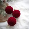 Christmas Tree Ornament Set: Nine Painted Macaron Candy Color Irregular Balls