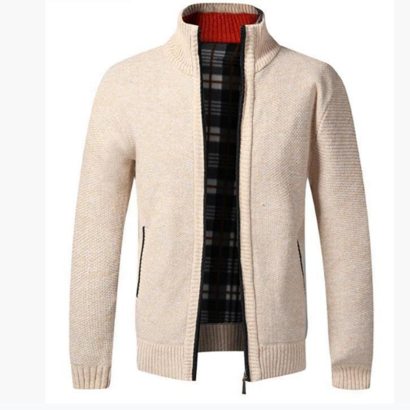 Men's   Sweater Jacket Loose Sweater Men's Casual Youth Knitted Cardigan Trend