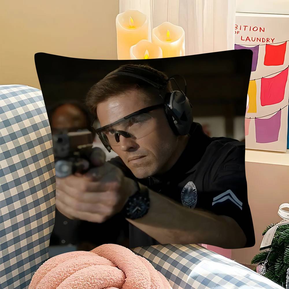 

pc RRookie TTim Bradford Pillow Case Fashion Square Pillowcase Bedroom Sofa Room Ins Decoration Leisure 40x40cm