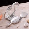 Stable Lid and Spoon Rest Shelf Silver/Gold Pot Lid Rack Stainless Steel Pot Lid Holder  Home
