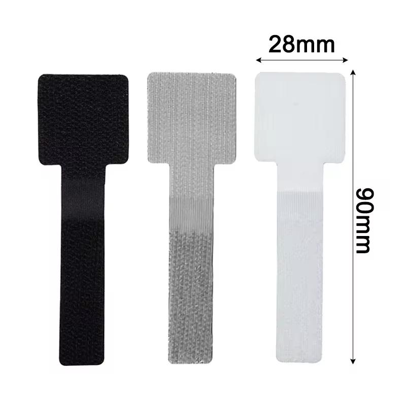 10pcs Reusable Cable Organizer Self Adhesive Cord Rope Holders Desk Wire Winder Cable Tie Organizer Cord Protection Straps