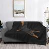 Rottweiler Face Soft Flannel Fleece Warm Pet Butcher Dog Rott Rottie Dog Throw Blanket for Home Bedding Couch Bedspreads