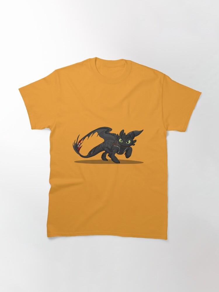Comment dresser son dragon Krokmou (transparent) T-shirt Classique