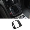 Trim Gear Shift Frame Central Console For Ford Escape Kuga 2013-16 Carbon Fiber