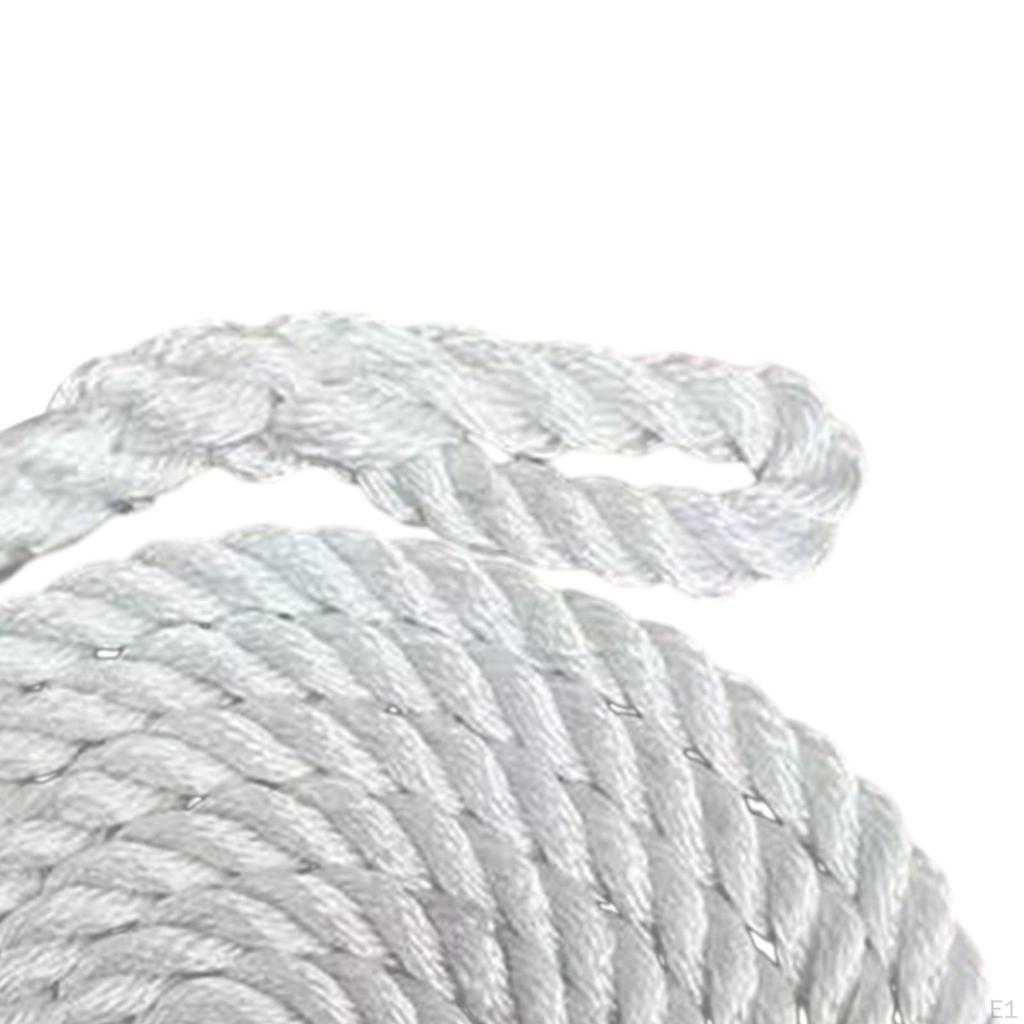 2 Meter Boat Mooring Rope, Twisted Dock Line, Multipurpose for Small Boats