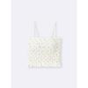GU by Uniqlo Bra Feel Cropped Shirring Tube  Flower 