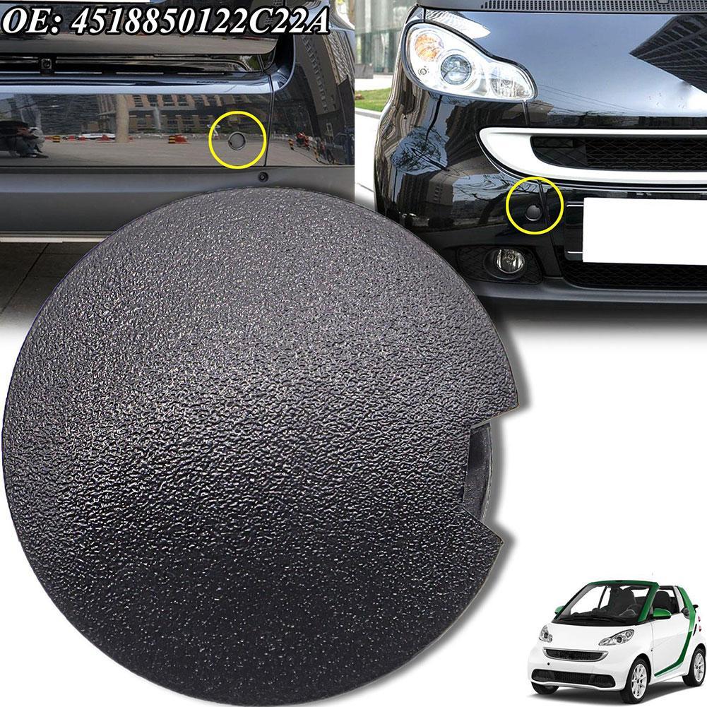 Černý Přední Zadní Nárazník Auta Tažné Oko Spojka Kryt Záslepka 4518850122 C22A Pro Smart Pro Přední Zadní Nárazník Tažné M1V7