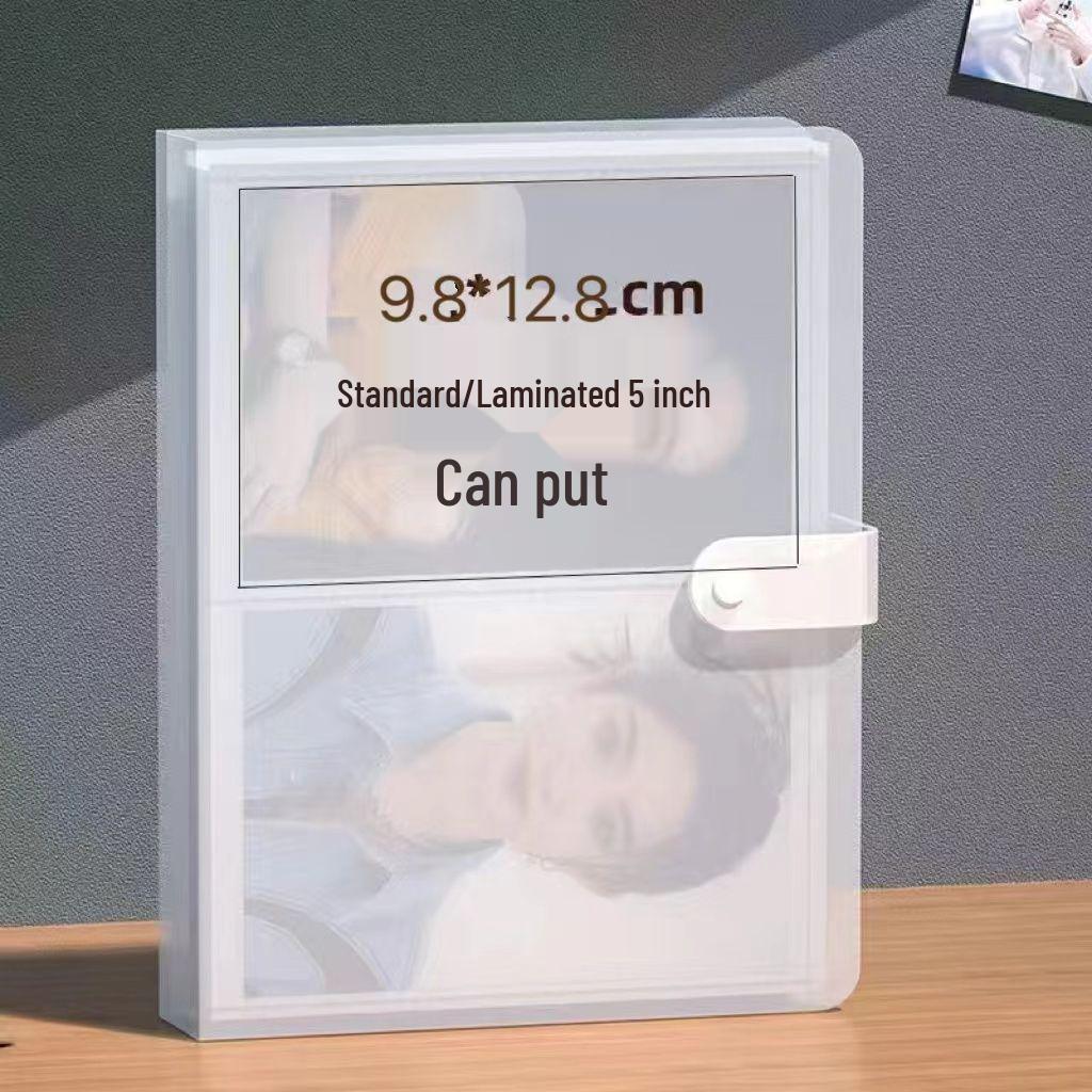 6-Inch & 7-Inch Large Capacity Photo Album for Laminated Postcards and Instant Photos