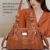 Shoulder Bag Retro Versatile Street Washed Shoulder Bag Casual Fashion