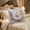 48*48cm Decorative Jacquard Pillow Case Retro Throw Pillow Case Cushion Cover Sofa Decor
