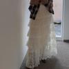 2026 Early Spring Sweet Lace Mesh Layered High Waist Skirt for Women