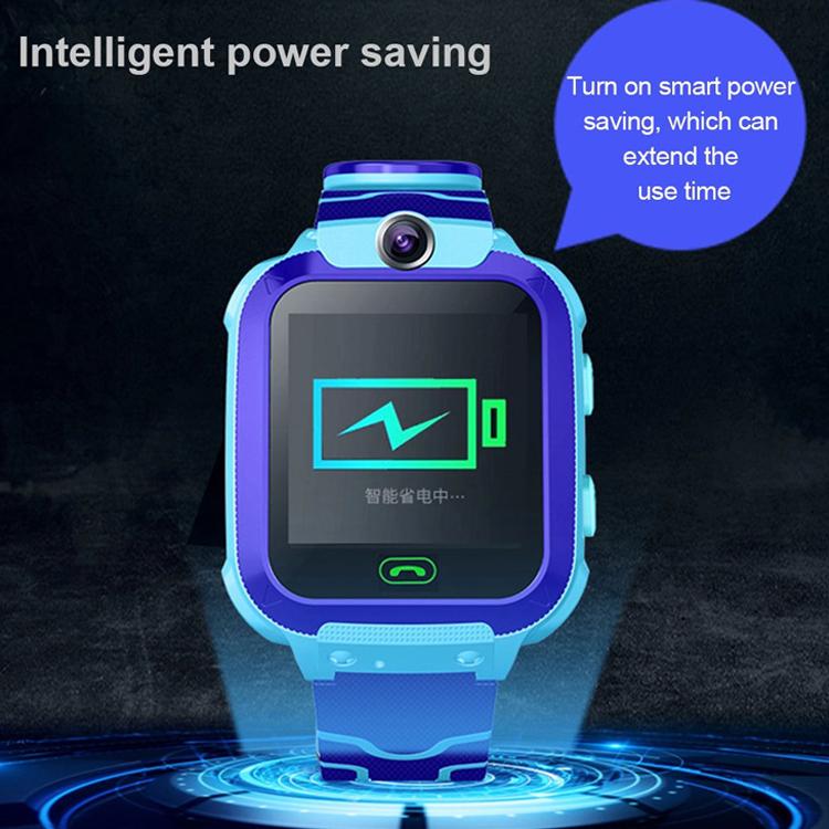 Q12 Kids Smart Watch IP67 Waterproof IPS Display Sleep Tracker Square Shape Android System