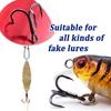 6 Times Treble Hooks for Big Game 50/20pcs Bluefish Salmon Kingfish 8# 6# 4# 2# 6X Strong Treble Sea Fishing Hooks for Saltwater