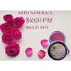 Arth Naturals -Lip|Eye|Cheek| Tint- Be the Change Multipot-Blush Pink-Unisex Product- Natural Ingredients- Organic - Halal Product-Non-Alcoholic 8gms