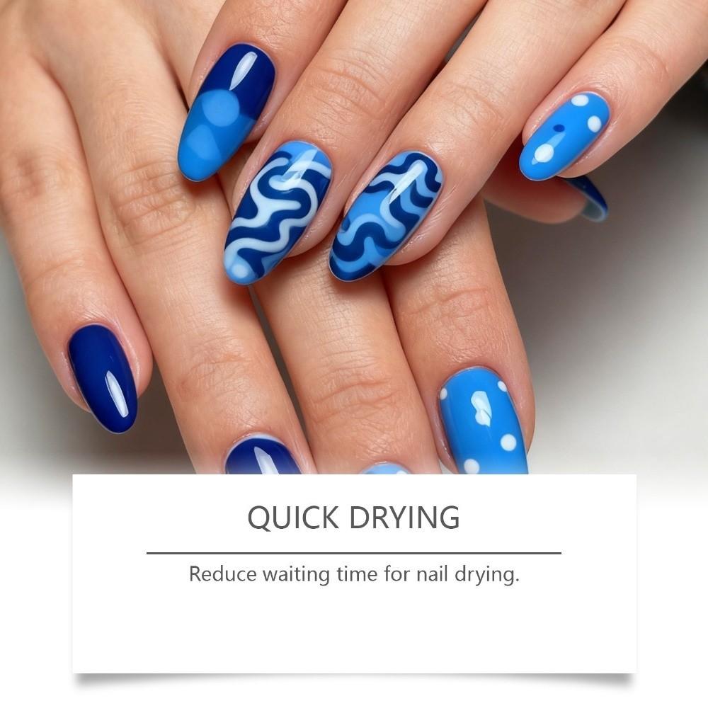 Waterproof Nails Art Marker Pens Fine Tip Acrylic Paint Pen 3D Nail Polish Pen  for DIY Nail Art