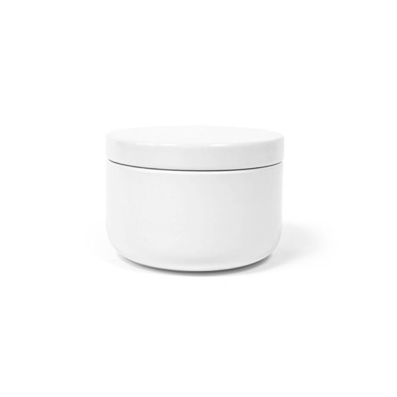 

6/12Pcs Round Candle Tea Jars With Lid Aluminum Travel Tin Candle Storage Container Tea Cans Box Empty Cream Cosmetic Container 6PCS белый