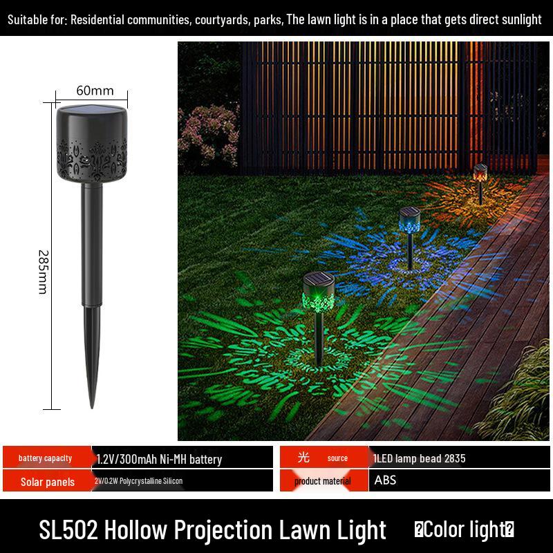 Waterproof Solar Yard and Lawn Decorative Lights for Outdoor Garden and Villa Arrangement