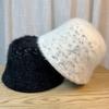 Autumn and Winter New Plush Fisherman Hat for Women Without Makeup To Cover Face Keep Cold and Warm Show Face Small Basin Hat Trendy