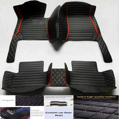 5D Leather Waterproof Custom Car Floor Mats For Jeep Renegade Auto Carpets Foot Coche Accessorie Liners